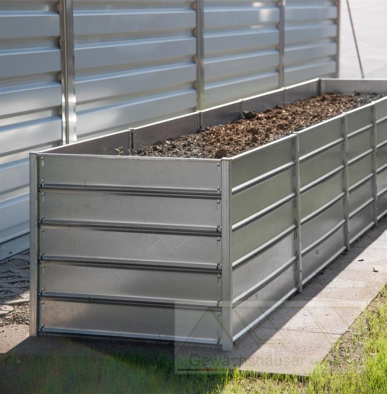 Hochbeet aus Metall Topgewaechshaus.de