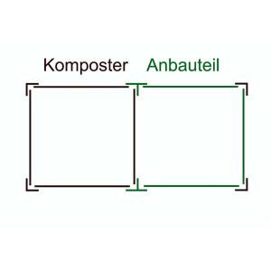 Erweiterung für Komposter 700 L