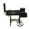 myowngreen Smoker 13 Zoll aus 4 mm Stahlblech mit Kochplatte