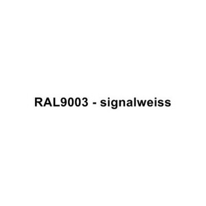 Modell Domus 6 signalweiß RAL 9003, Tür rechts