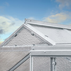 Gewächshaus Hobby L Typ 6 Nörpelglas