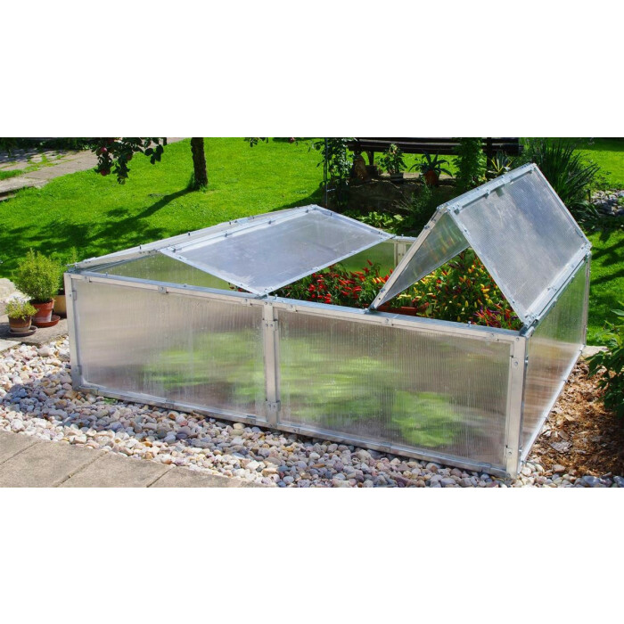 Frühbeet FBK 4, 151 x 202 x 53/58 cm (B x L x H)