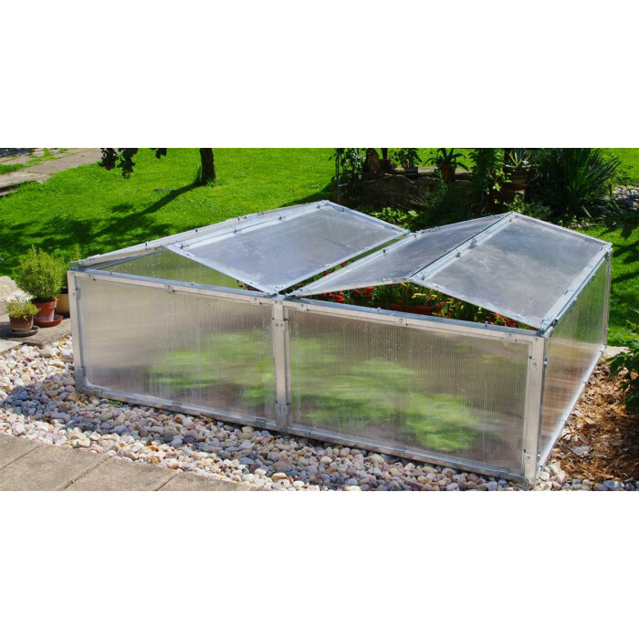 Frühbeet FBK 4, 151 x 202 x 53/58 cm (B x L x H)