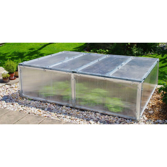 Frühbeet FBK 4, 151 x 202 x 53/58 cm (B x L x H)