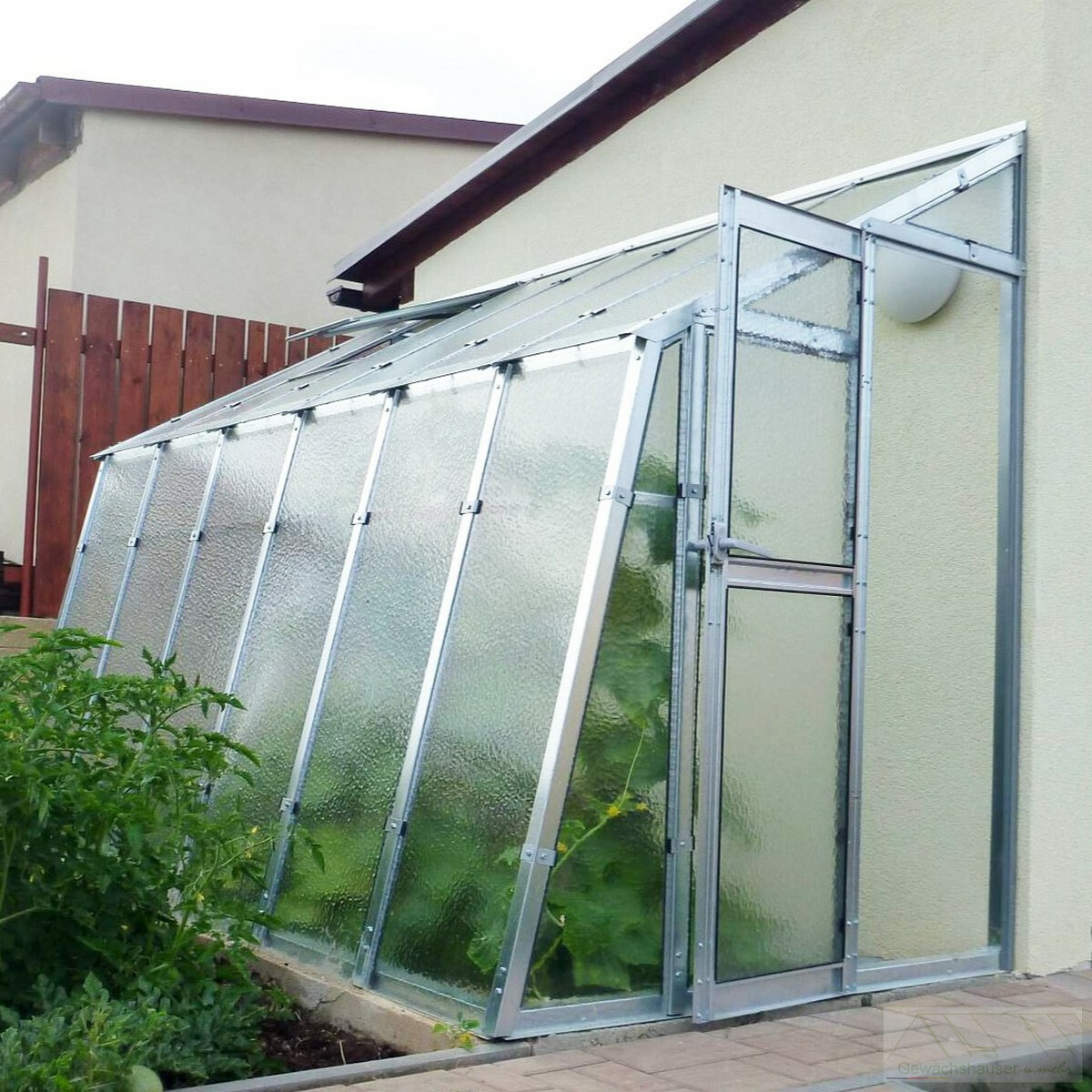 Anlehngewachshaus Top Gewaechshaus De 984 54