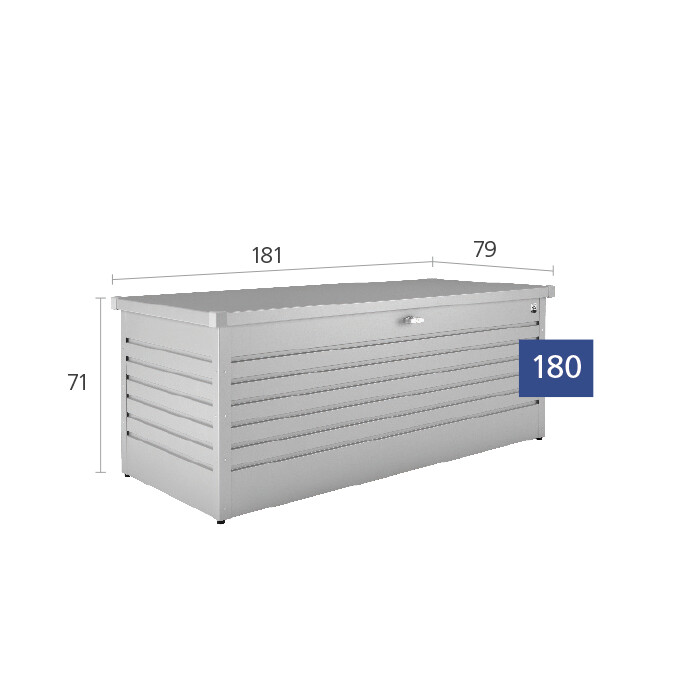 Freizeitbox 180 dunkelgrau-metallic