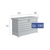 Freizeitbox 100 bronze-metallic
