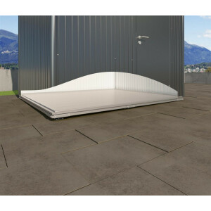 <h2>SmartBase fr Gertehaus Europa 4A - Perfekt fr festen Untergrund</h2>

<p>Das Biohort SmartBase Fundament ist das ideale Fundament fr bereits betonierte oder gepflasterte Flchen. Es besteht aus hochwertigen Aludielen, einem speziellen Fundamentrahmen und hhenverstellbaren Stellfen. So knnen leichte <strong>Bodenunebenheiten von bis zu 4 cm </strong>ausgeglichen werden.</p>

<h3><br />
Ihre Vorzge:</h3>

<ul>
	<li><strong>Ausgleich von Unebenheiten </strong>durch Stellfe</li>
	<li>Bei Bedarf leicht zu entfernen</li>
	<li><strong>Exakte Abstimmung </strong>auf alle Biohort Gertehuser, Gerteschrnke sowie die MiniGarage</li>
	<li><strong>Sturmsicherheit</strong></li>
	<li><strong>Belastbarkeit </strong>max. 200 kg/m</li>
	<li><strong>Umfangreiche Grundausstattung</strong></li>
	<li><strong>Beste Materialien:</strong> feuerverzinkte Stellfe, Aluminium Einlegedielen, Aluminium Fundamentrahmen</li>
	<li><strong>Integrierte Wasserbarriere:</strong> zum Schutz vor Wassereintritt</li>
</ul>

<h3><br />
Montage:</h3>

<p>Hier wird zuerst der Rahmen zusammengeschraubt. Anschlieend werden die Stellfe mit dem Untergrund verschraubt. Danach werden diese mittels Adapterplatten am Rahmen befestigt. Nachdem Sie den Rahmen exakt mit einer Wasserwage o.. ausgerichtet haben, werden die Aluminiumdielen eingesetzt und befestigt. Nun knnen Sie Ihr neues Gertehaus Auf der SmartBase montieren.</p>

<p><strong>Hinweis:</strong> Bei diesen Fundament-Tipps handelt es sich um unverbindliche Vorschlge. Der Kunde ist fr eine angemessene Fundamentgestaltung selbst verantwortlich. Fr Schden durch unzureichend befestigte Produkte kann keine Haftung bernommen werden</p>
