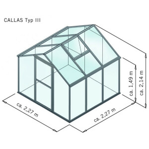 Modell Callas 6 mm Doppelstegplatten