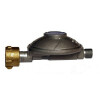 Gas - Druckminderer 50 mbar, mit 1/4" links Anschluß