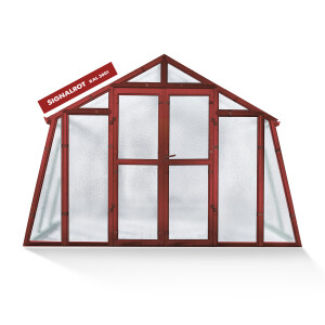 Farbe Oxidrot RAL 3009, Landhaus 4,5