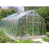 Gewächshaus Landhaus 4,5 verzinkt, Länge 4,52 m Nörpelglas