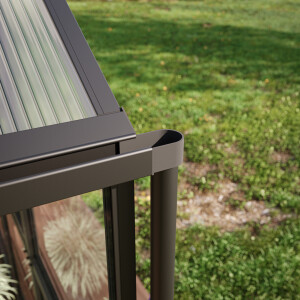 Gewächshaus Ortasia 4 mm Glas