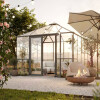 Gewächshaus-Pavillon Pavilux 4 mm ESG