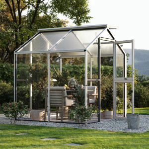 Gewächshaus Galant 4 mm Glas