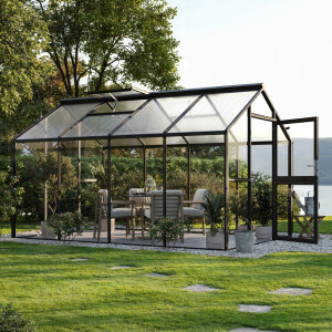 Gewächshaus Novum 4 mm Glas