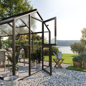 Gewächshaus Novum 4 mm Glas