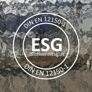 Einscheibensicherheitsglas (ESG) Maxi, Typ 9