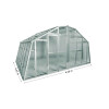 Gewächshaus Maxi 4,5 verzinkt, Länge 4,52 m Nörpelglas
