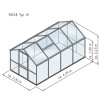 Modell Rose IV Aluminium pressblank, Länge 4,29 m